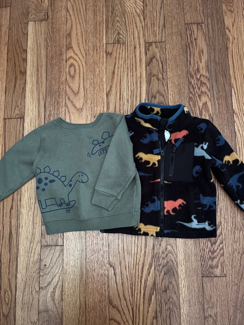 Baby Dinosaur Winter Tops, 12 Months